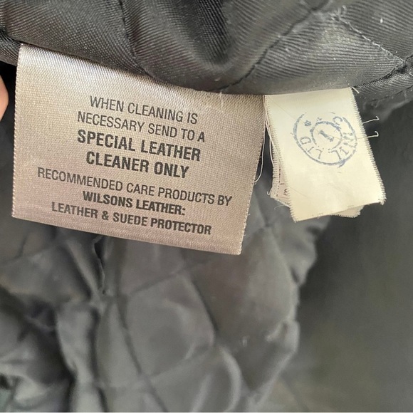 Wilson’s motorcycle leather jacket medium - Picture 4 of 8